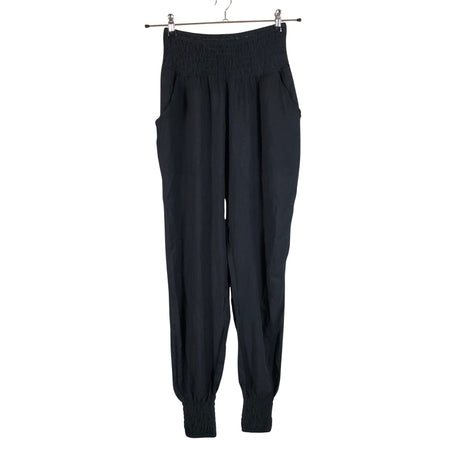 Unisex Urban Classics - Schiffon trousers, size 34 - Black ()