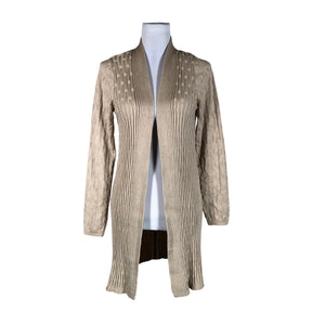 Unisex Signature - Cardigan, size 38 - Beige (1)