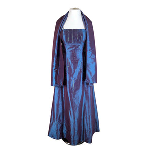 Unisex Party Line - Evening dress, size 42 - Violet (3)