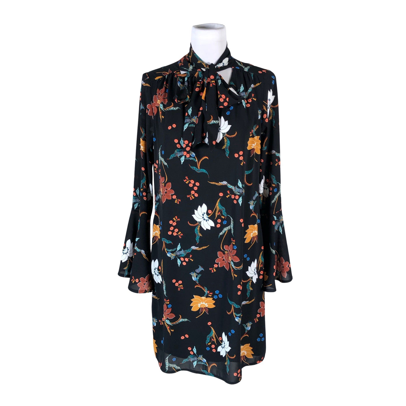 Unisex More&More - Schiffon dress, size 40 - Black (1)