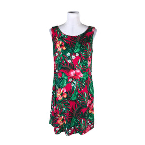Unisex s.Oliver - Schiffon dress, size 40 - Pink (1)