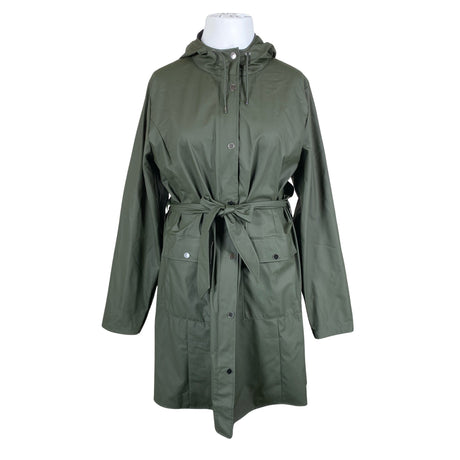 Unisex Rains - Rain jacket, size 44 - Green ()