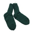 Unisex Handmade - Wool socks, size 28 - Green ()