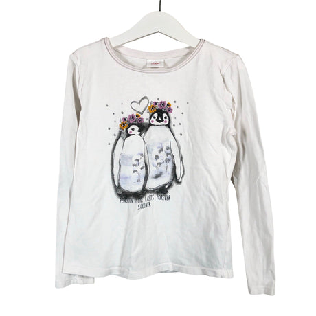 Unisex s.Oliver - Tricot shirt, size 128 - 134 - Green ()