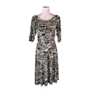 Unisex IVANAhelsinki - Tricot dress, size 40 - Gray (1)