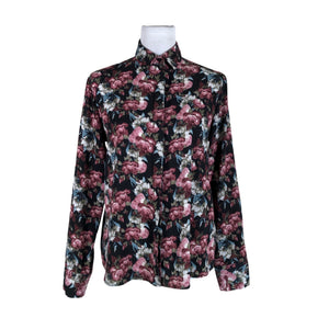 Unisex Saints & Mortals - Blouse, size 40 - Wine red (1)