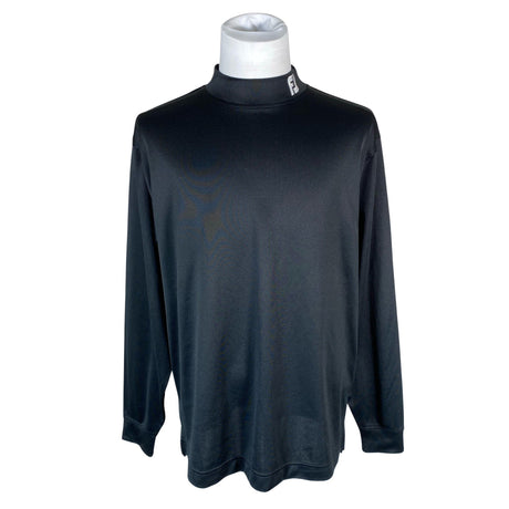 Unisex Fj Sport - Sports shirt, long sleeve, size XL - Black ()