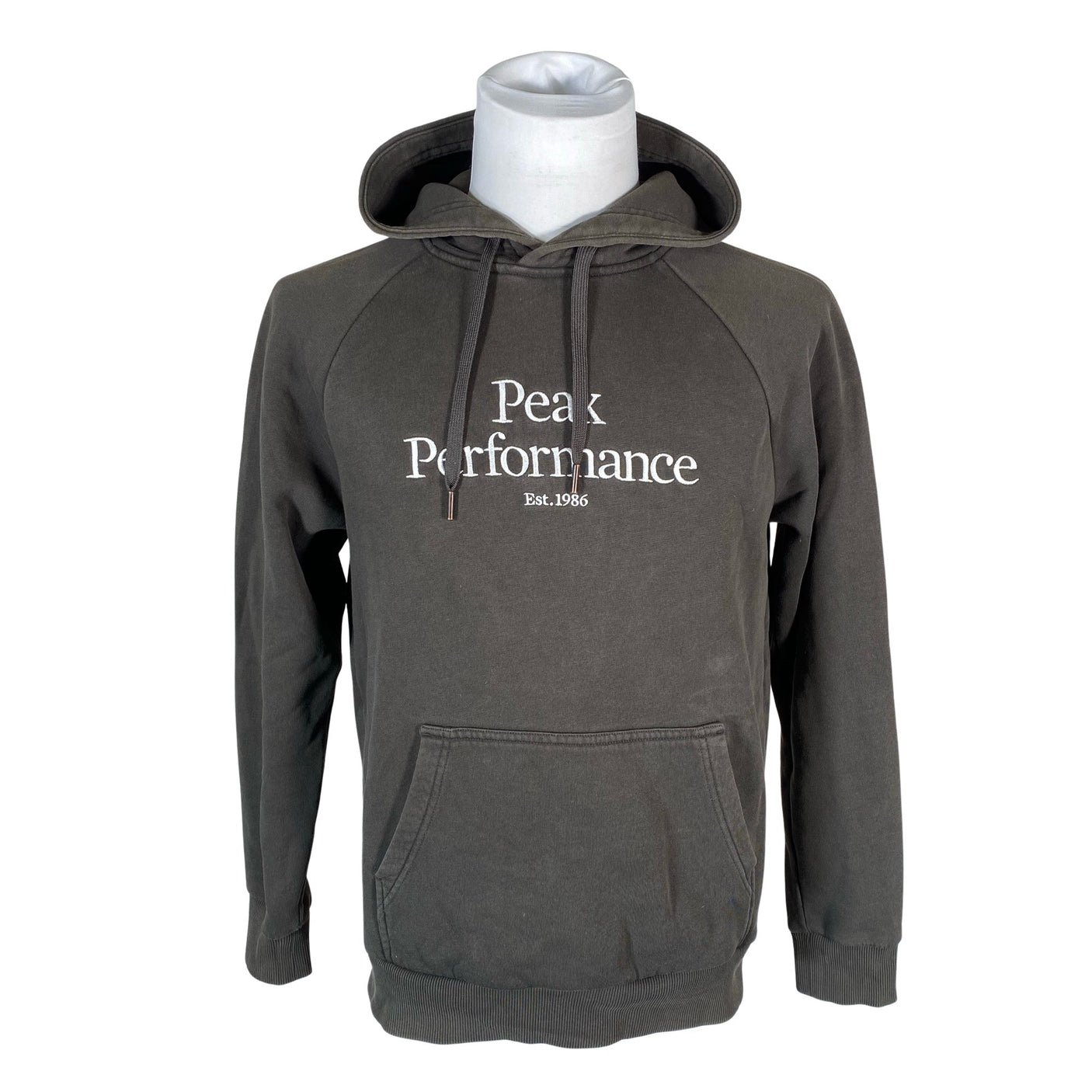 Unisex Peak Performance - Hoodie, size M - Brown (1)
