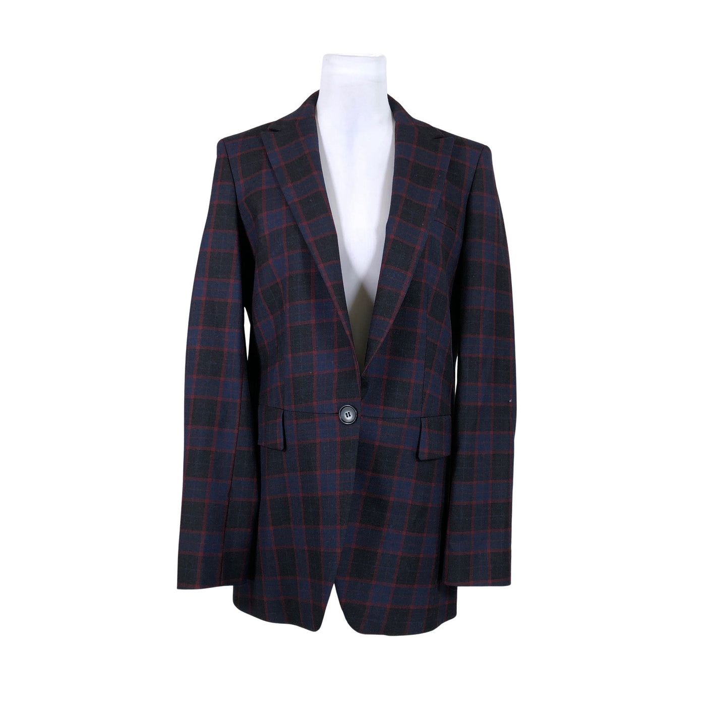 Unisex Stefanel - Jacket, size 40 - Wine red (1)