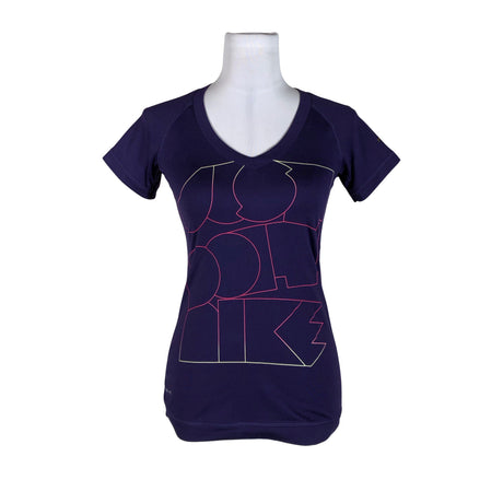 Unisex Nike - Sports shirt, short sleeve, size 36 - Violet ()