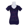 Unisex Nike - Sports shirt, short sleeve, size 36 - Violet ()