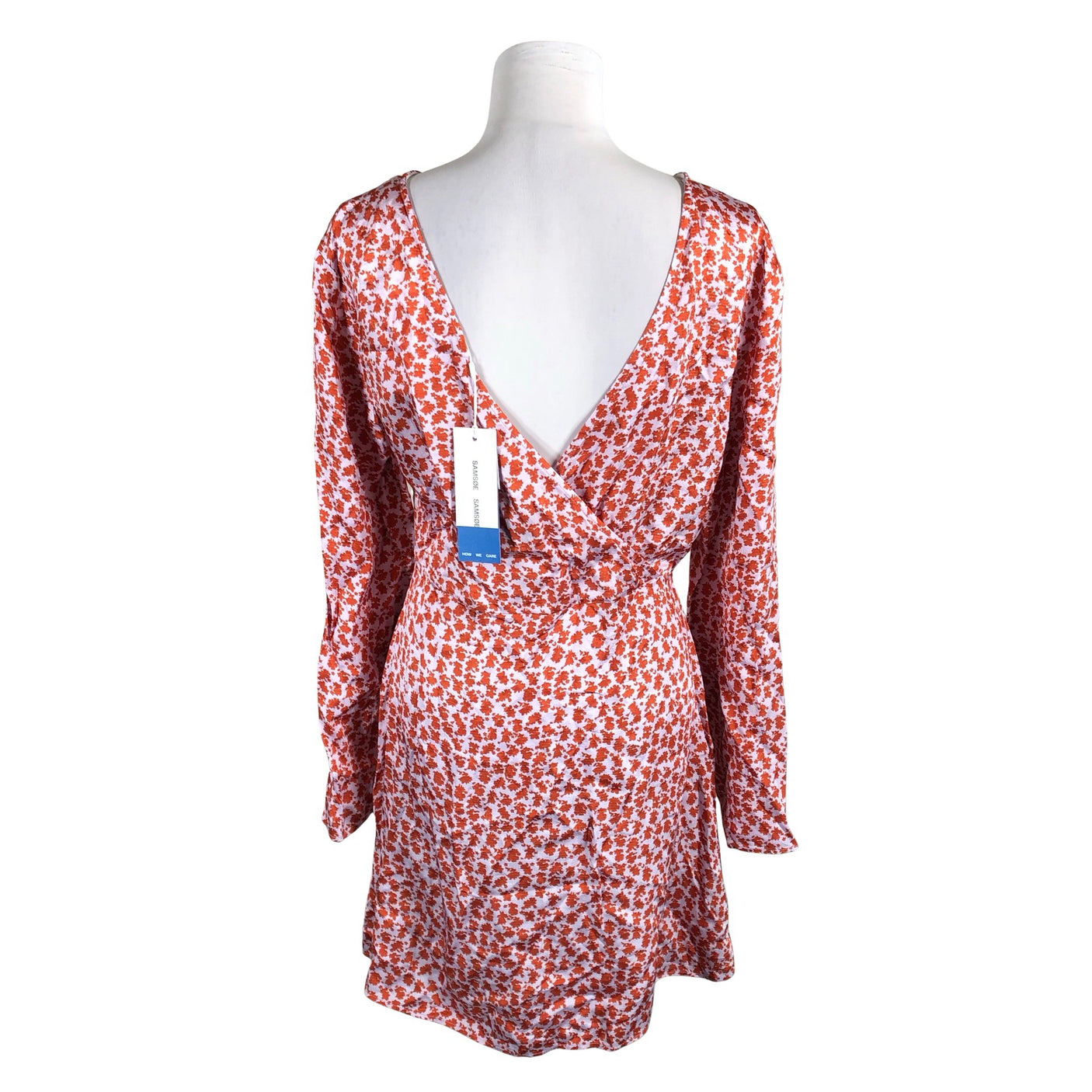 Unisex Samsoe&Samsoe - Schiffon dress, size 40 - Violet (2)