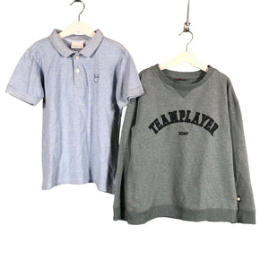 Unisex POMPdeLUX - Sweatshirt, size 134 - 140 - Light blue (1)