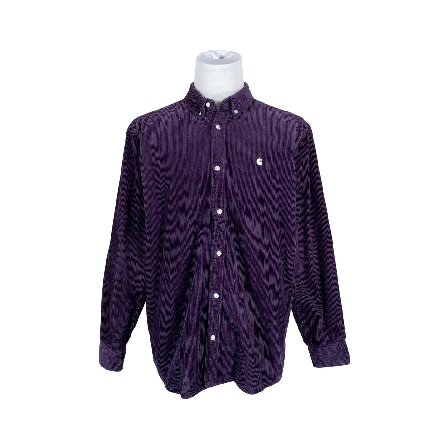 Unisex Carhartt - Collared shirt, size XL - Violet (1)