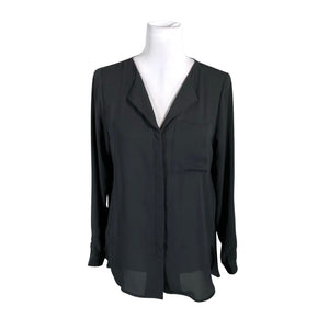 Unisex Selected - Schiffon tunic, size 36 - Black (1)