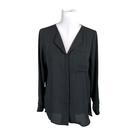 Unisex Selected - Schiffon tunic, size 36 - Black ()