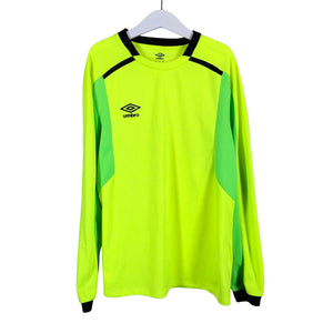 Unisex Umbro - Sports shirt, long sleeve, size 146 - 152 - Yellow (1)