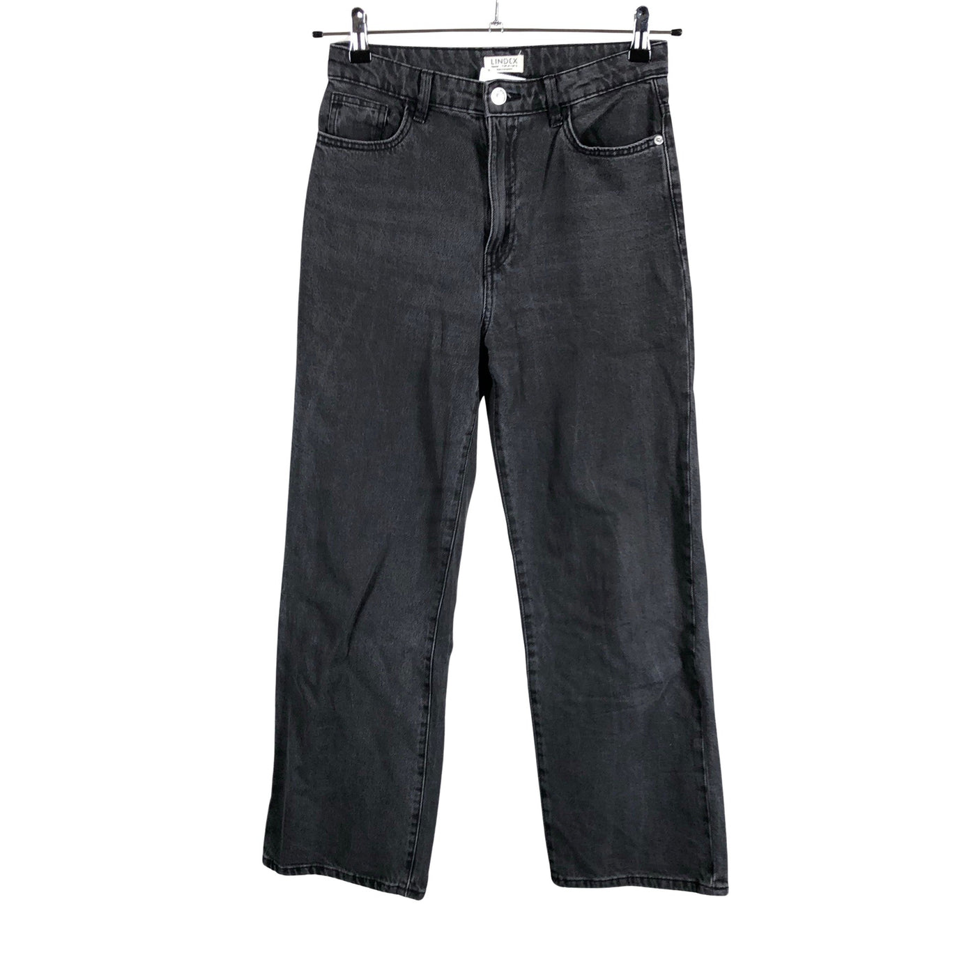 Unisex Lindex - Jeans, size 38 - Gray (1)