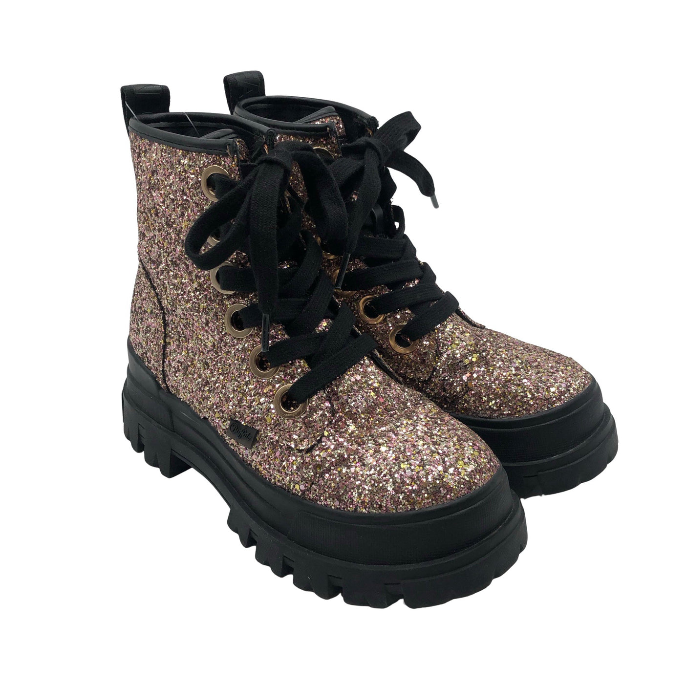 Unisex Buffalo - Ankle boots, size 38 - Gold (2)