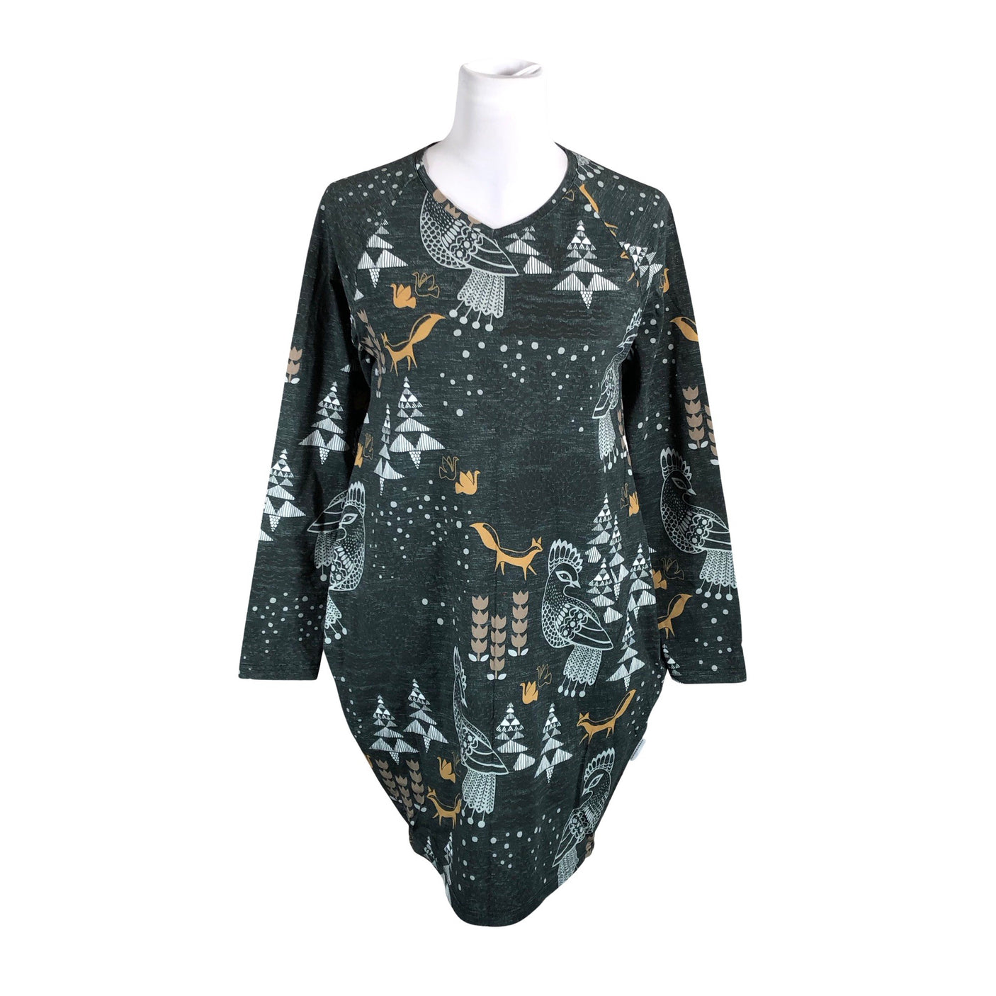 Unisex Versonpuoti - Tricot dress, size 38 - Green (1)