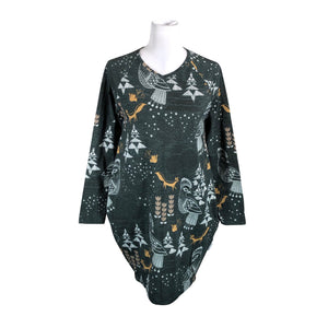 Unisex Versonpuoti - Tricot dress, size 38 - Green (1)