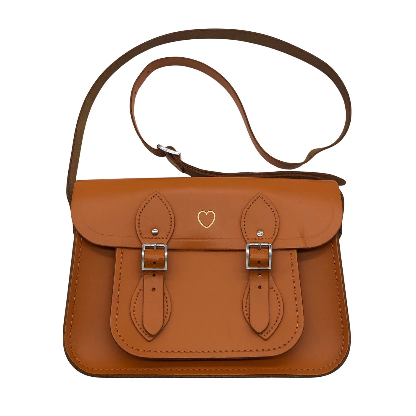 Unisex The Cambridge Satchel - Shoulder bag, size Midi - Orange (1)