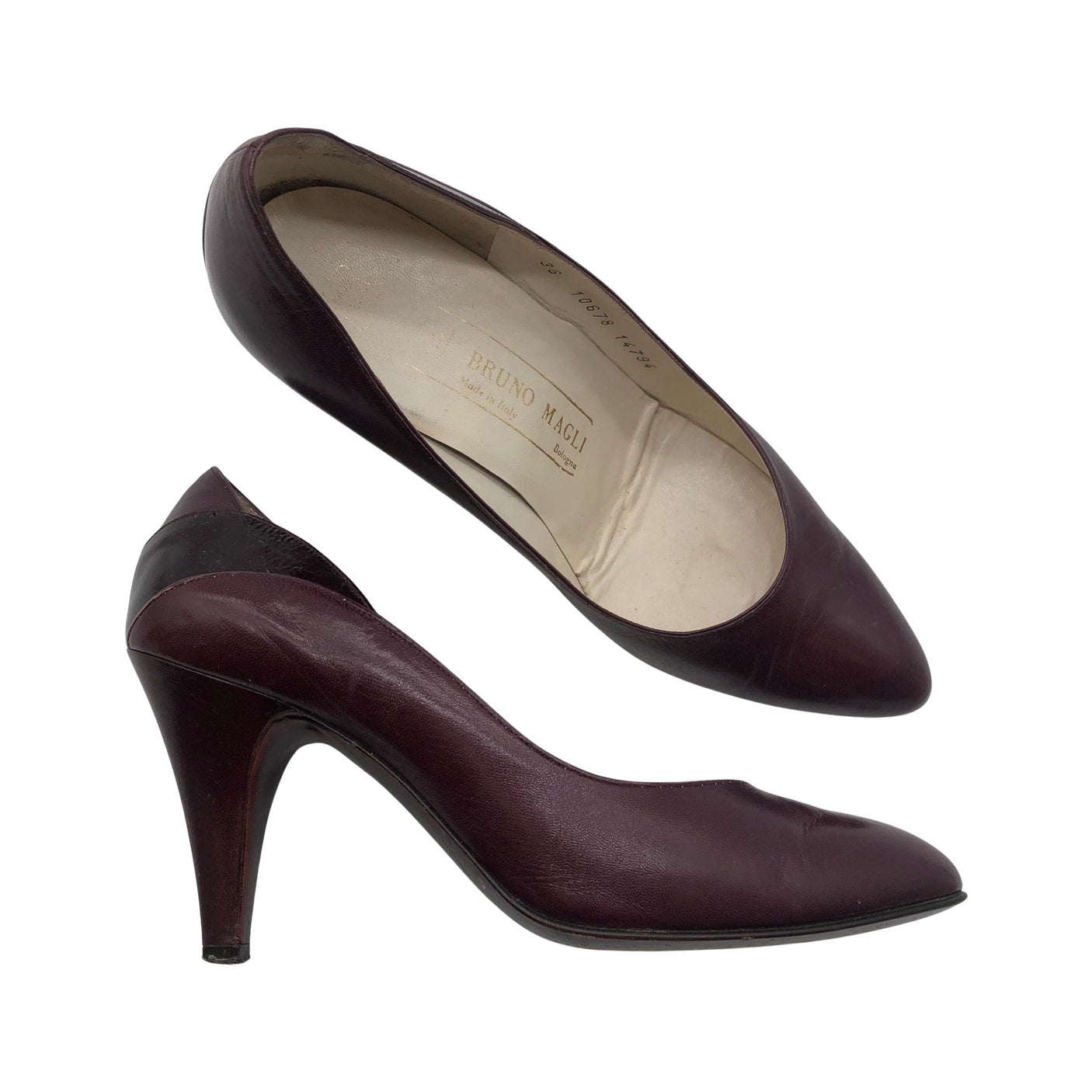 Unisex Bruno Magli - High heels, size 36 - Violet (1)