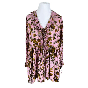 Unisex MSGM - Schiffon tunic, size 42 - Pink (1)