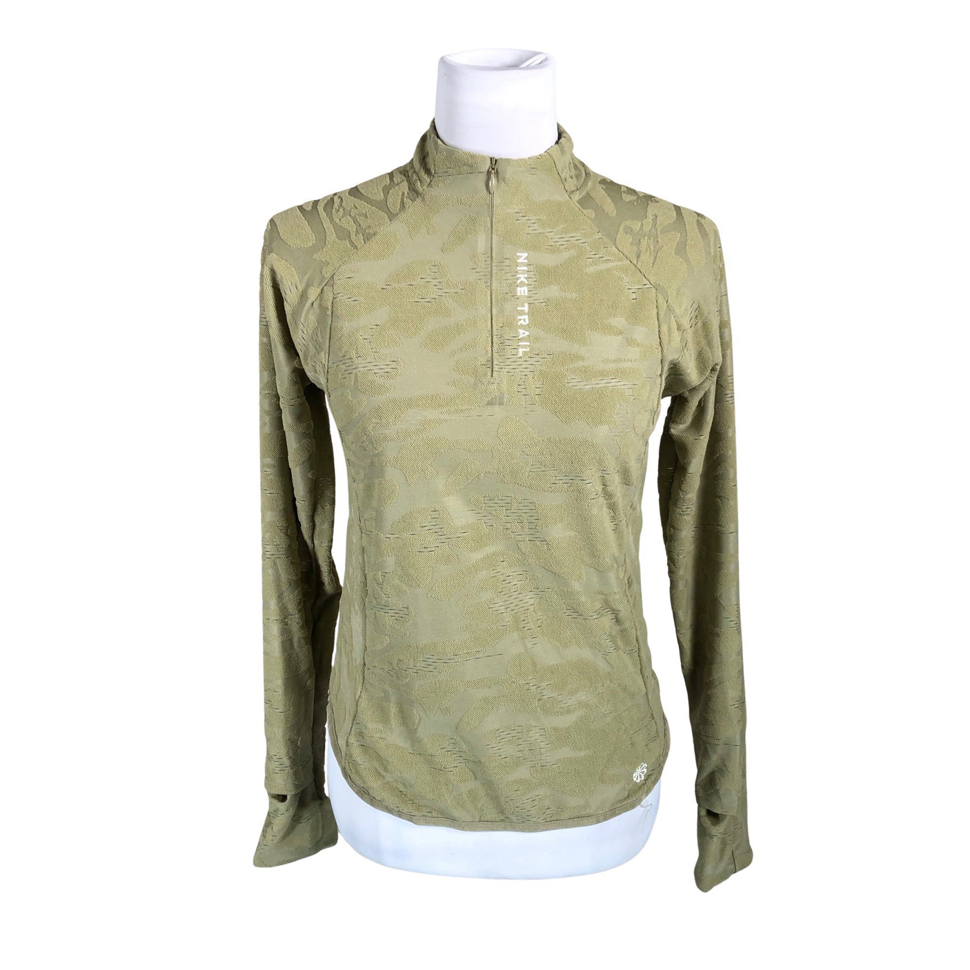 Unisex Nike - Sports shirt, long sleeve, size 38 - Green (1)