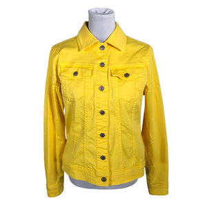 Unisex Benetton - Denim jacket, size 40 - Yellow (1)