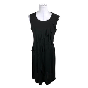 Unisex Taifun - Schiffon dress, size 40 - Black (1)