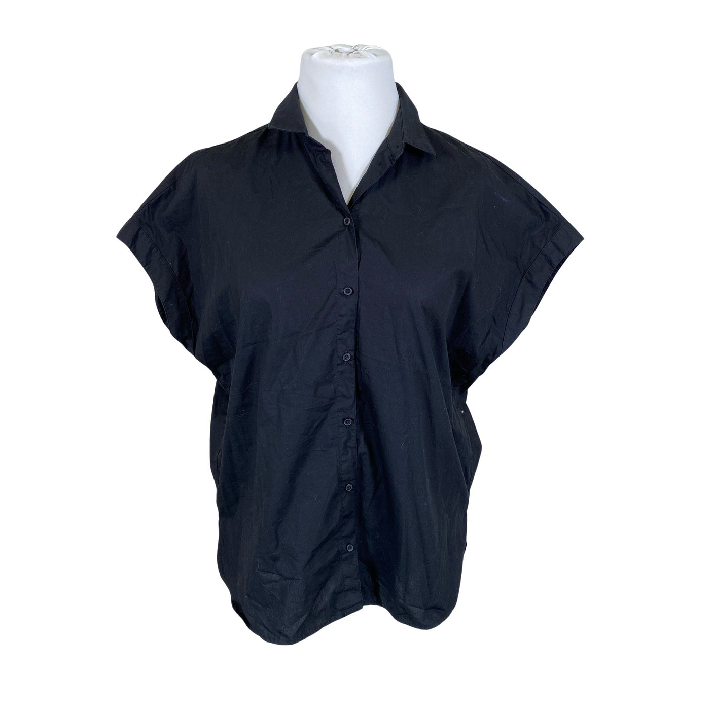 Unisex Esprit - Short-sleeved blouse, size 42 - Black (1)