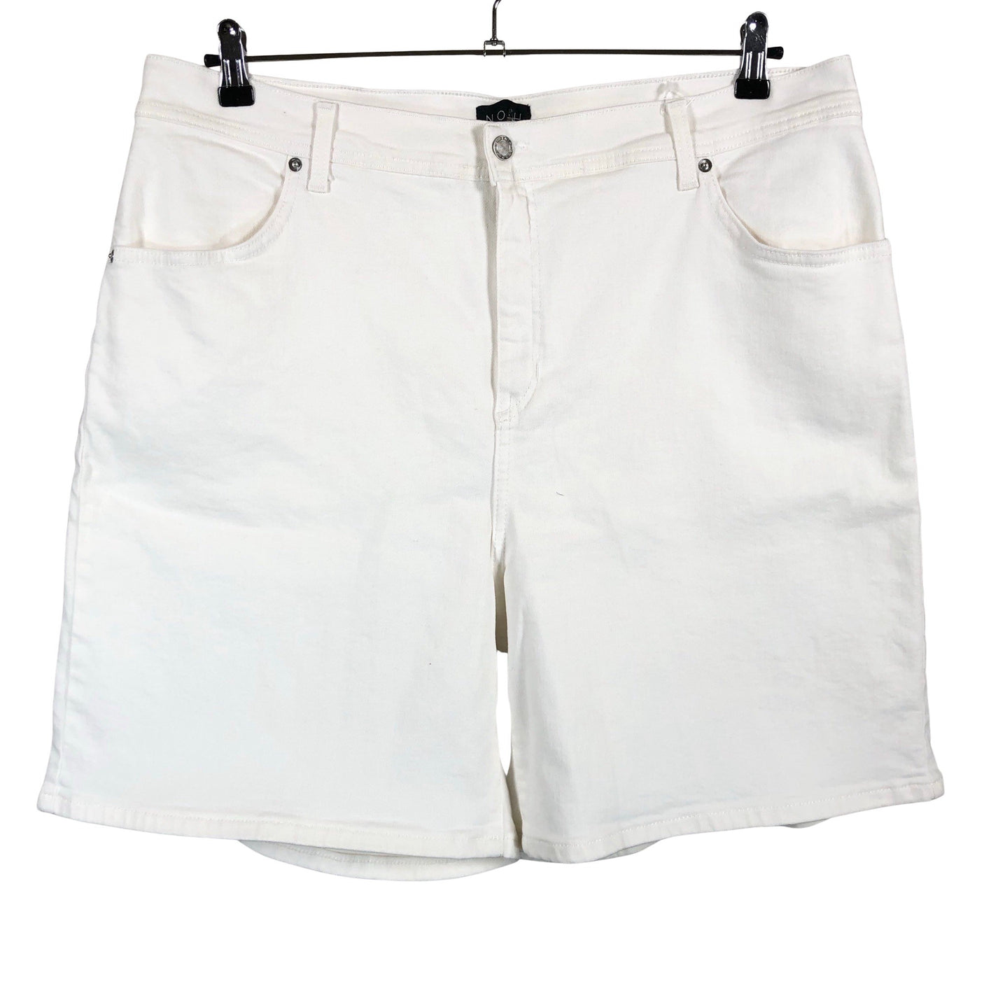 Unisex NOSH - Denim shorts, size 50 - White (1)