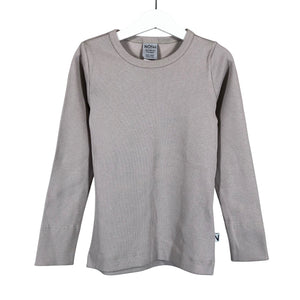 Unisex NOSH - Tricot shirt, size 122 - 128 - Gray (1)