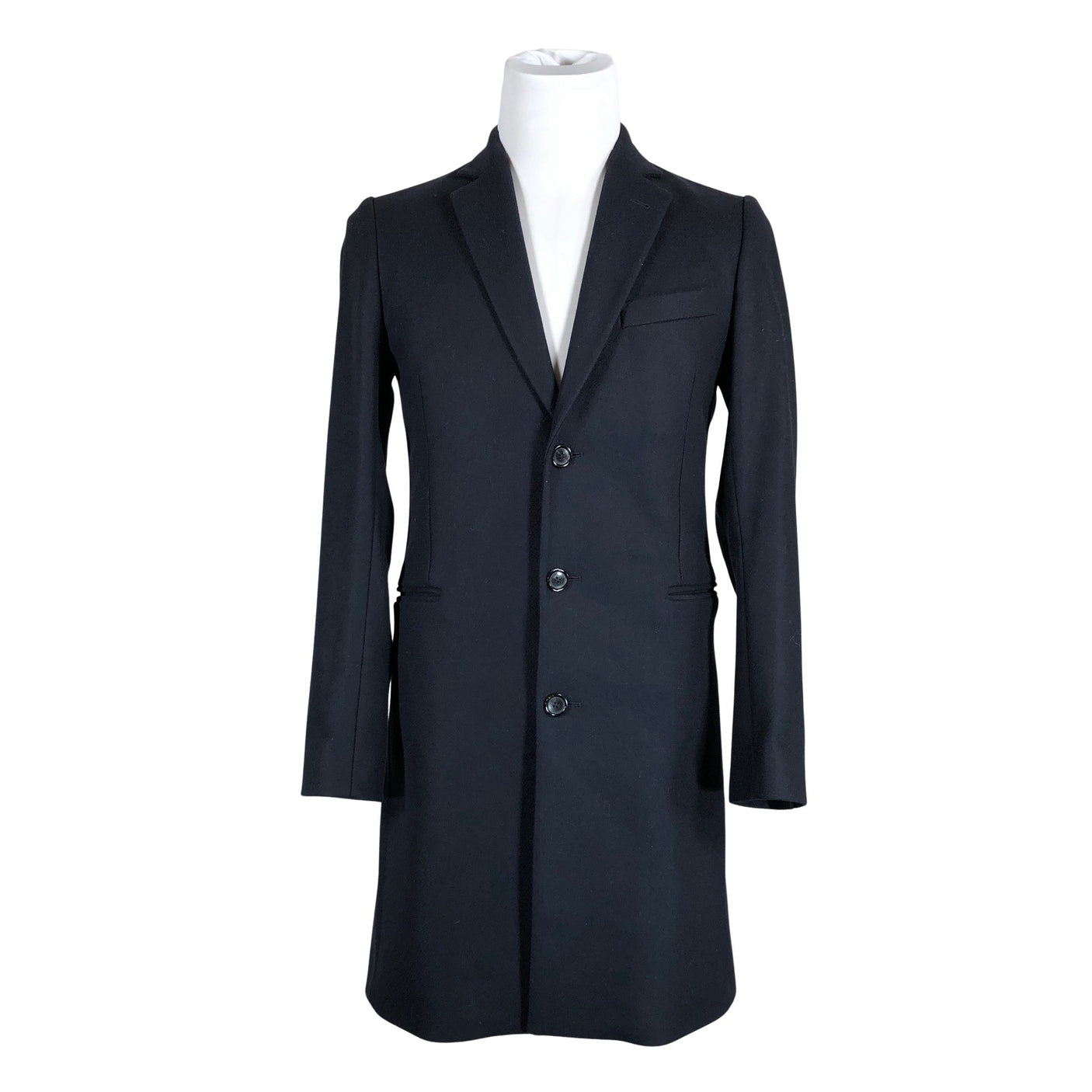 Unisex Paul Smith - Wool coat, size XS - Blue (1)