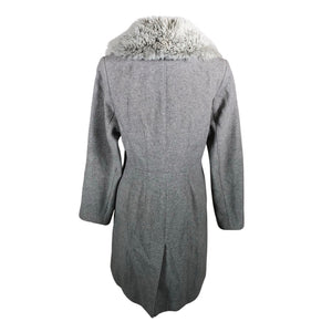 Unisex MasCara - Wool coat, size 36 - Gray (2)