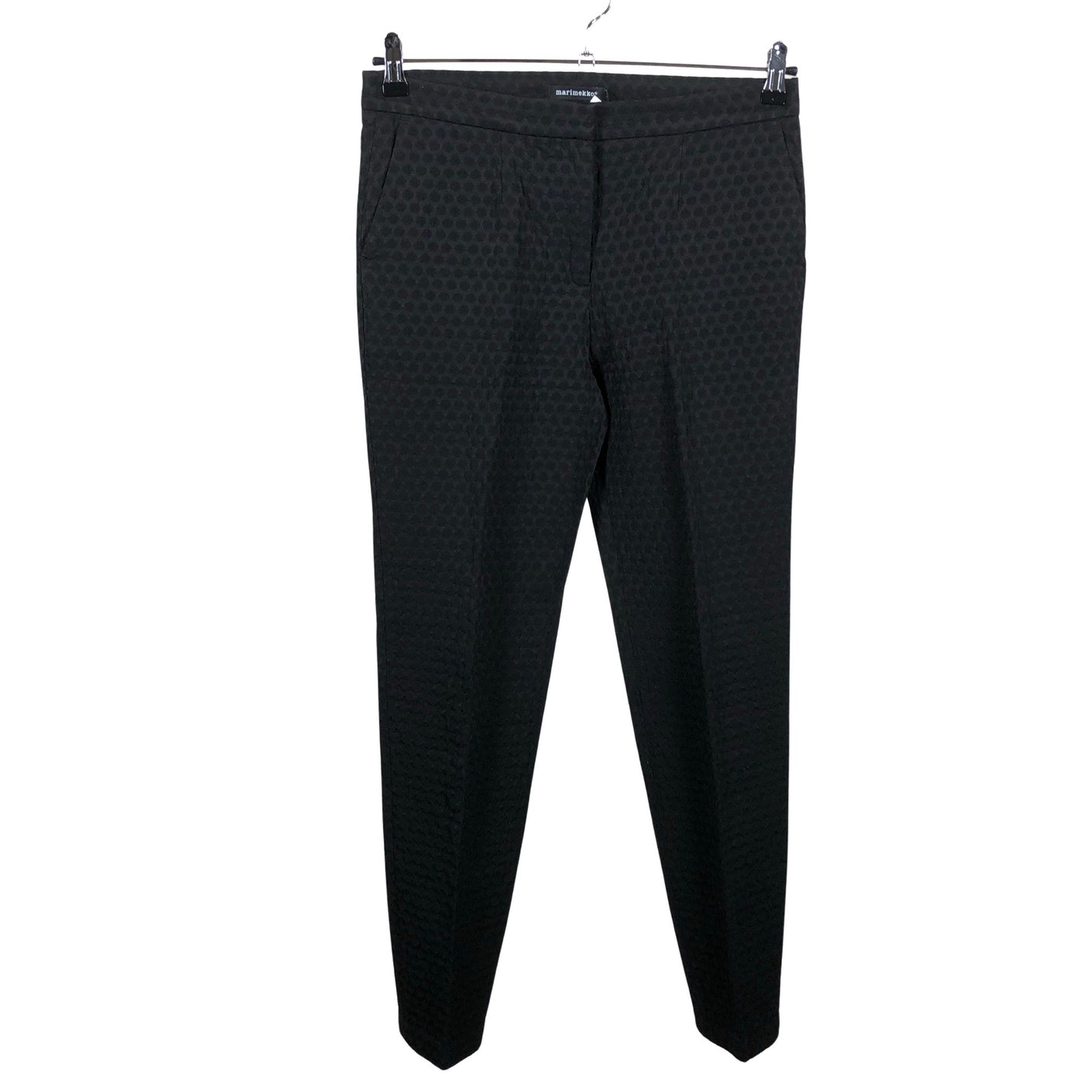 Unisex Marimekko - Straight leg trousers, size 38 - Black (1)