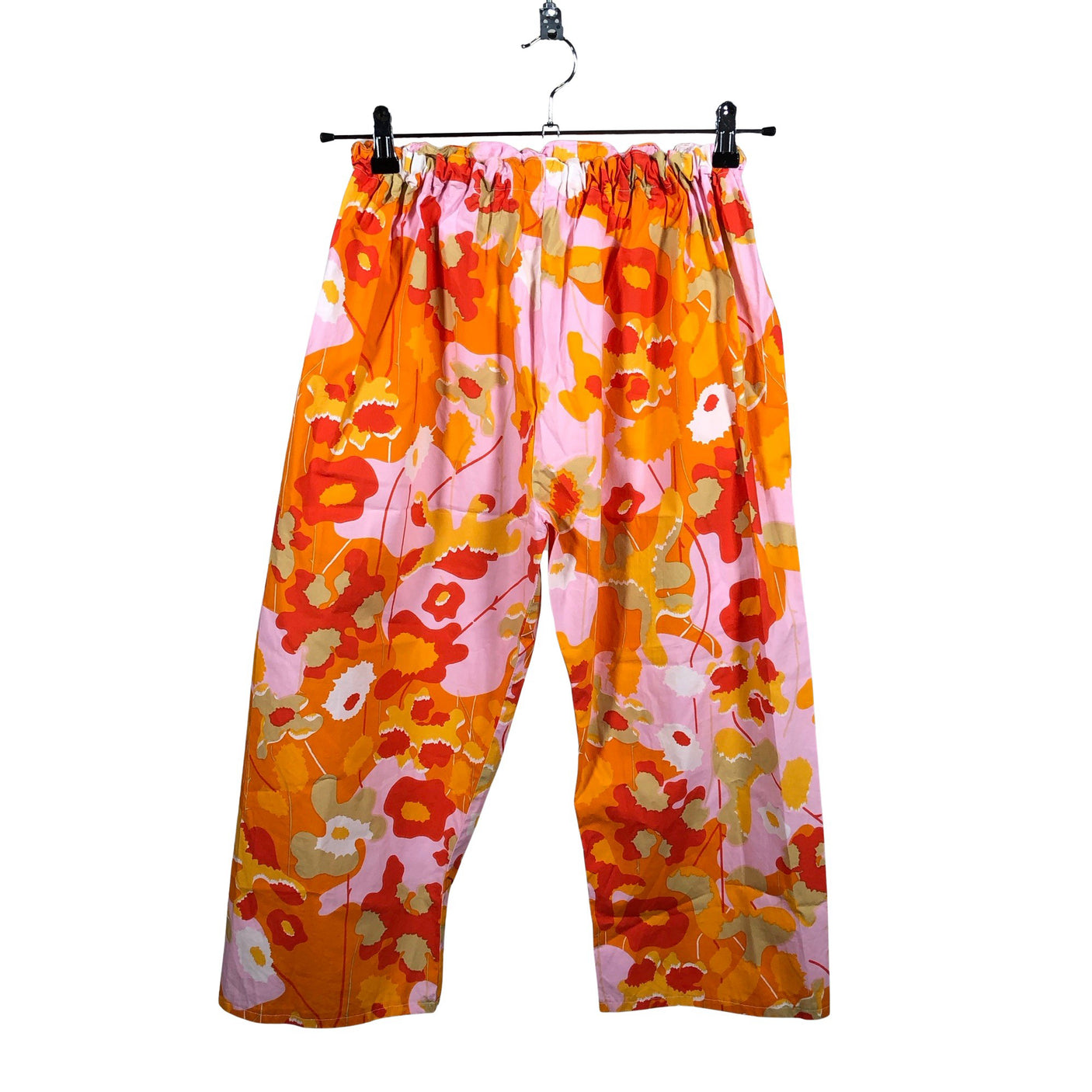 Unisex Handmade - Capri pants, size 34 - Orange (1)