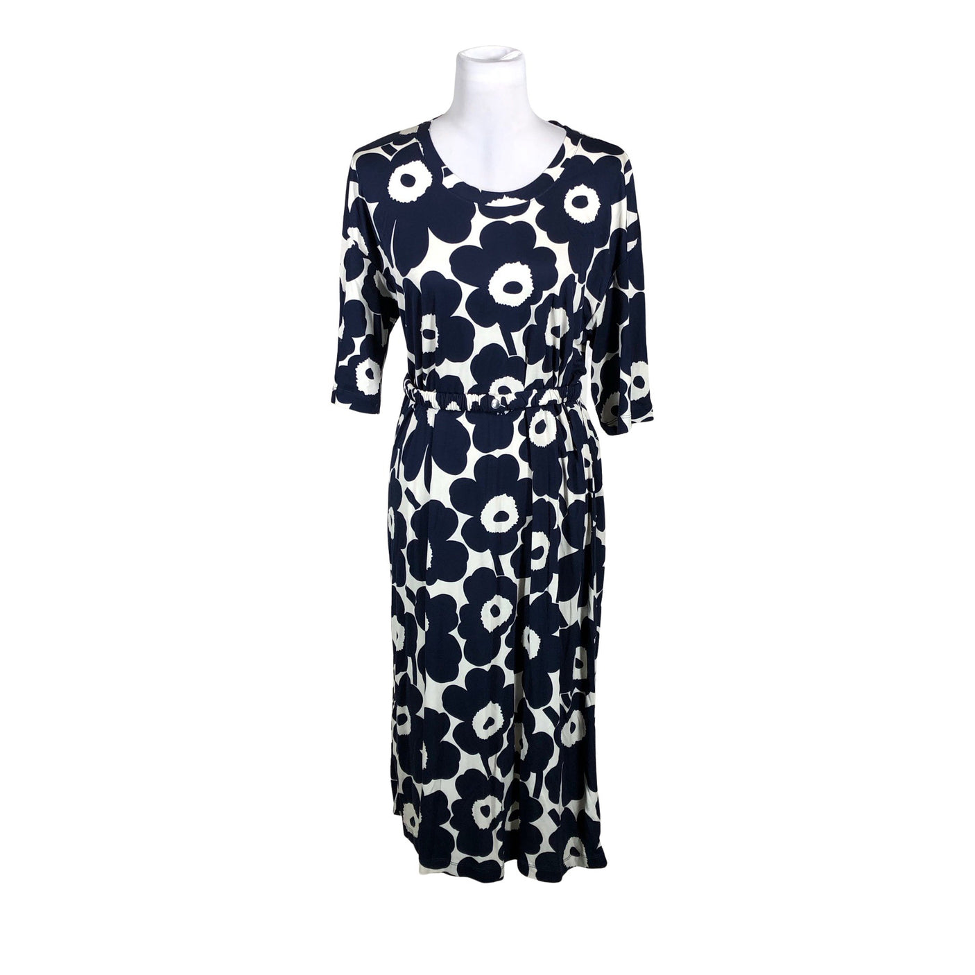 Unisex Marimekko - Tricot dress, size 38 - Blue (1)