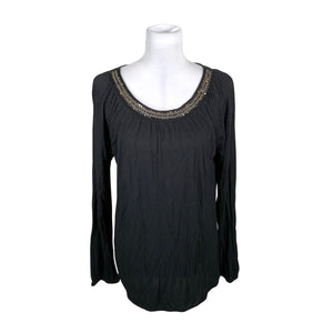 Unisex Esprit - Tricot shirt, size 38 - Black (1)