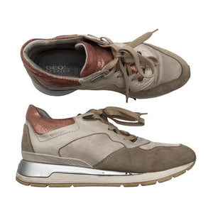 Unisex Geox - Casual sneakers, size 37 - Beige (1)