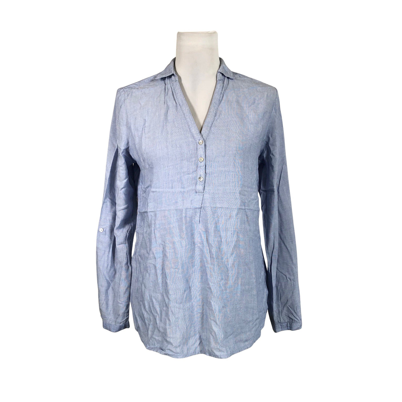 Unisex Esprit - Blouse, size 36 - Light blue (1)