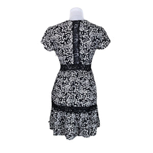 Unisex Le Temps des Cerises - Schiffon dress, size 34 - Black (2)