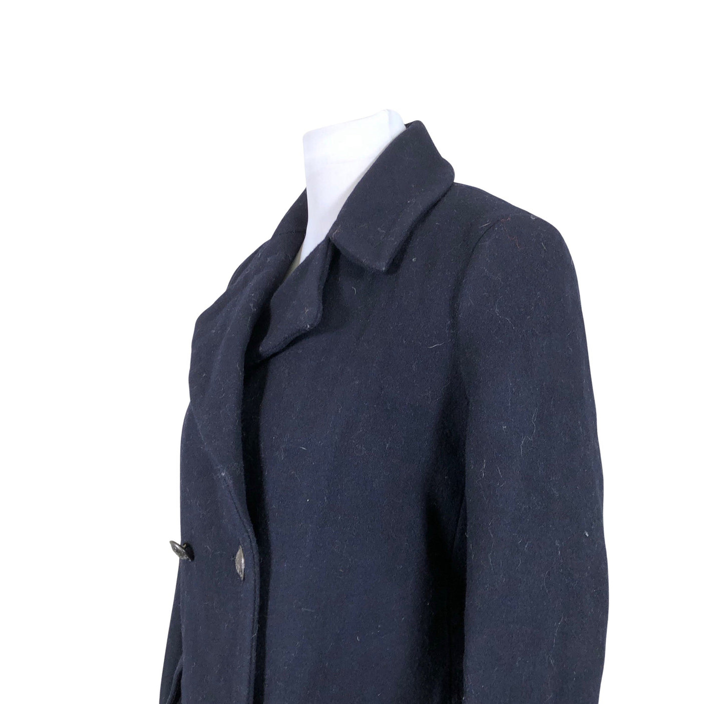 Unisex Superdry - Wool coat, size 34 - Blue (3)