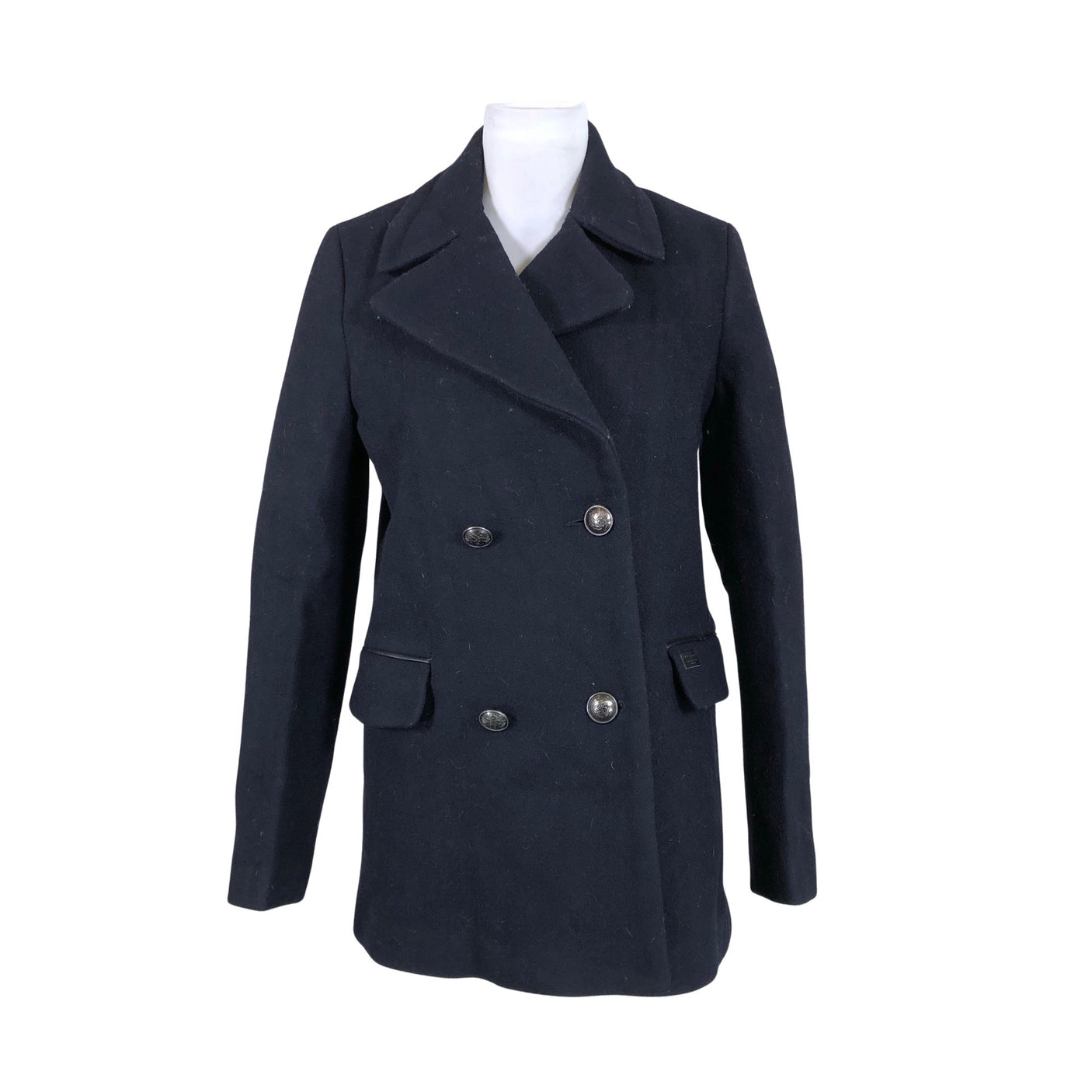 Unisex Superdry - Wool coat, size 34 - Blue (1)