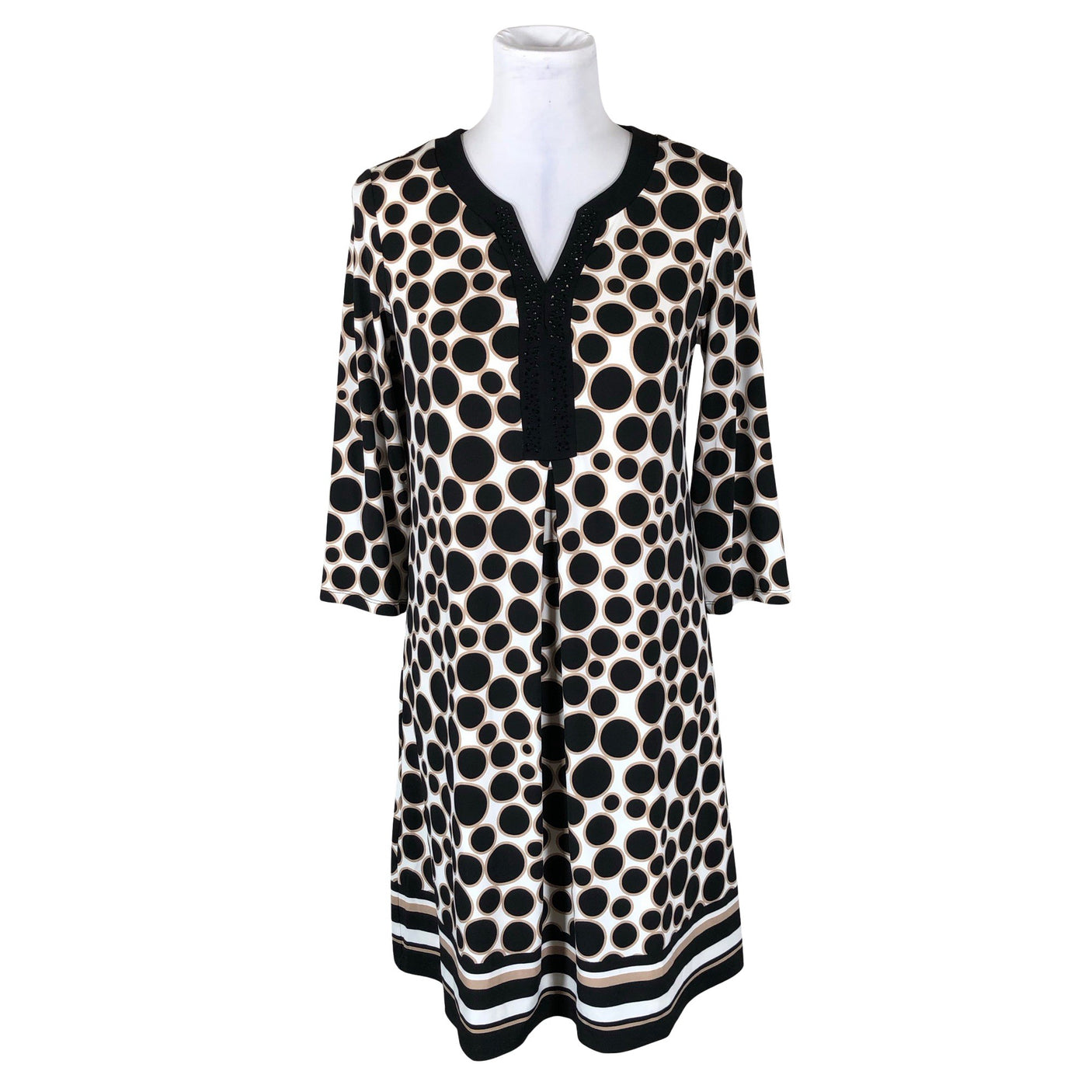 Unisex s.Oliver - Tricot dress, size 36 - White (1)