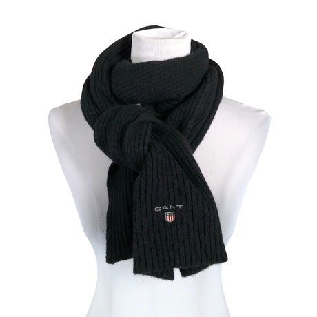 Unisex Gant - Scarf, size Maxi - Black ()