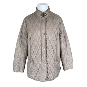 Unisex Gerry Weber - Quilted jacket, size 50 - Brown (1)