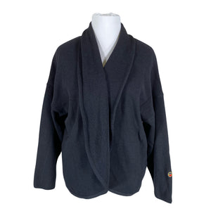 Unisex Woolmark - Cardigan, size 44 - Black (1)