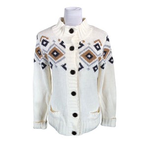 Unisex S.T.I - Cardigan, size 38 - Natural white (1)